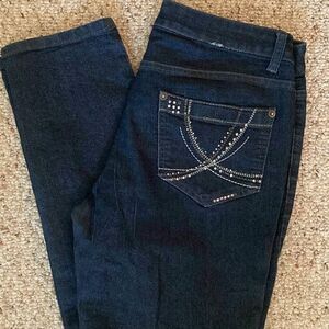 Dark Blue Jeans with Subtle Fading George